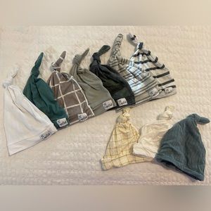 Copper Pearl and Lou Lou Top Knot Hat ALL 10